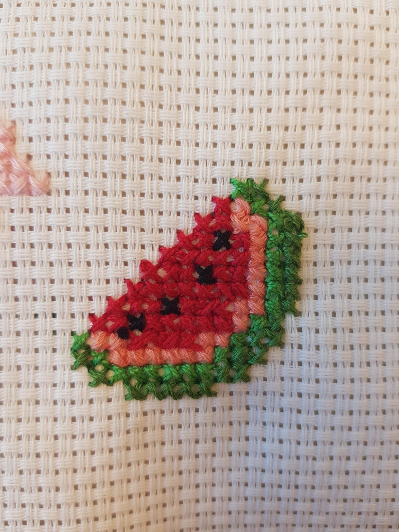 Cross-stitched Melone
