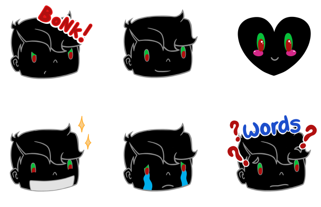 Shadow Style Emoji