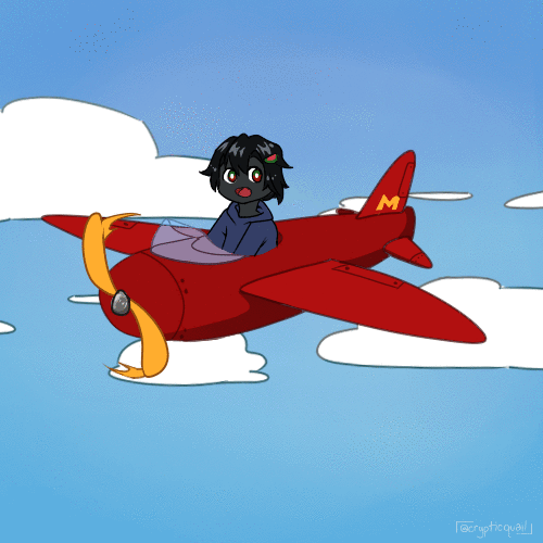 Animated Plane (Day)