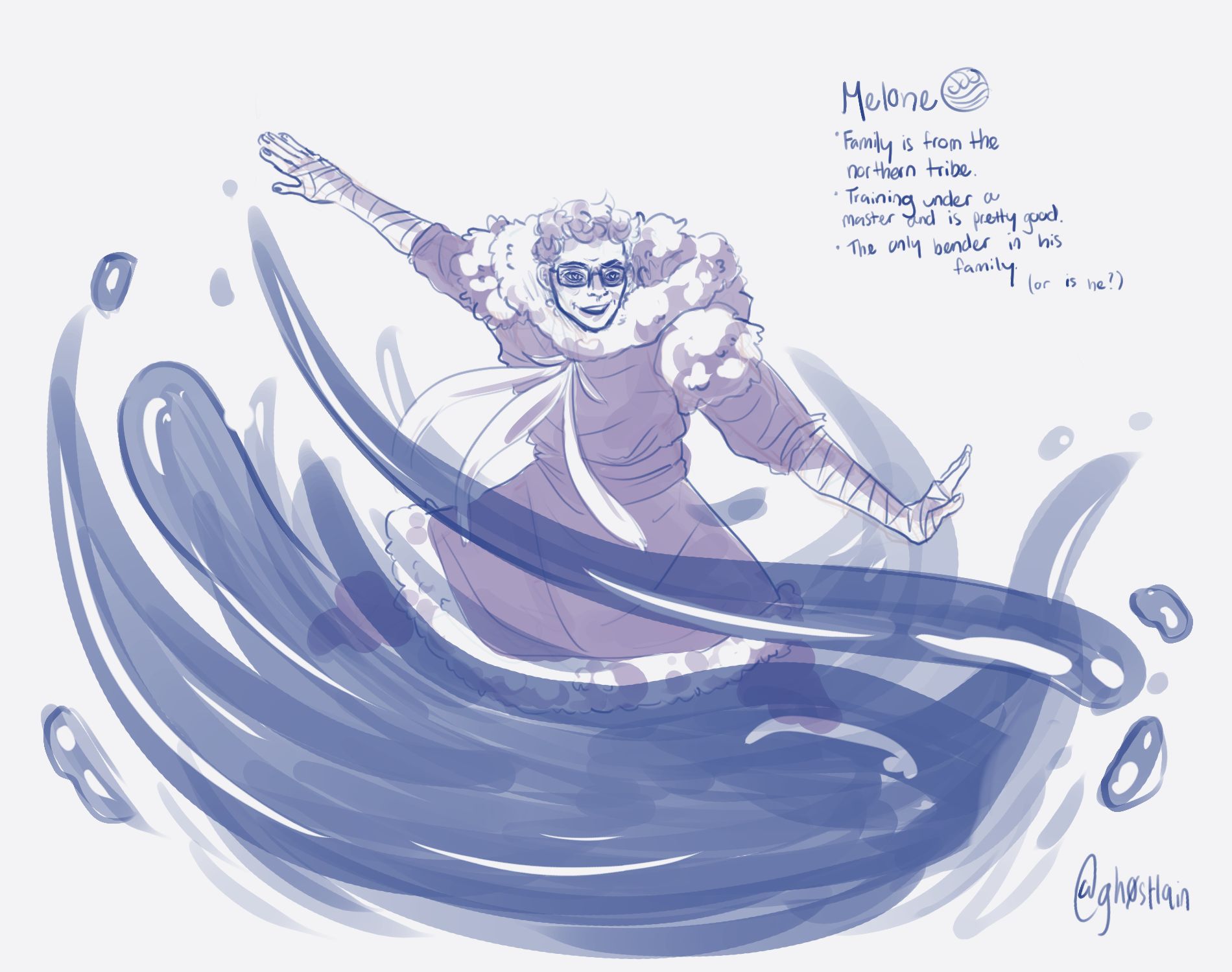 Water bender Melone